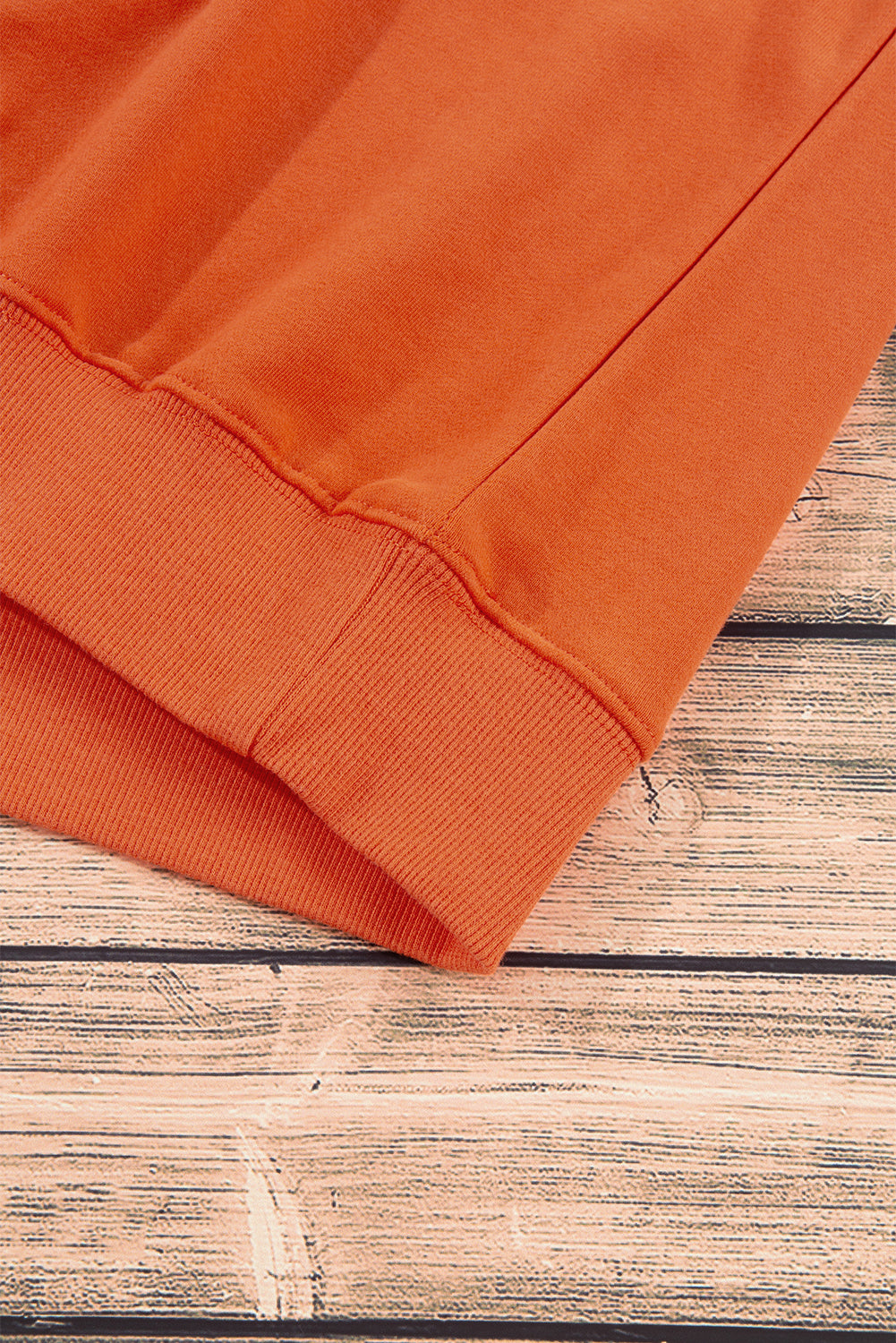 Aruba Blue Plain Drop Shoulder Crewneck Pullover Sweatshirt