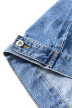 Load image into Gallery viewer, Wild Wind Washed Oversize Pocketed Denim Jacket
