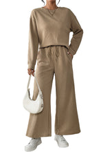 Load image into Gallery viewer, Apricot Ultra Loose Textured 2pcs Slouchy Outfit
