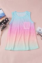 Load image into Gallery viewer, Multicolor Ombre Tank Top
