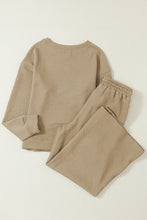 Load image into Gallery viewer, Apricot Ultra Loose Textured 2pcs Slouchy Outfit
