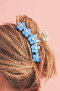 Multicolour Flowers Cute Hair Claw Clip