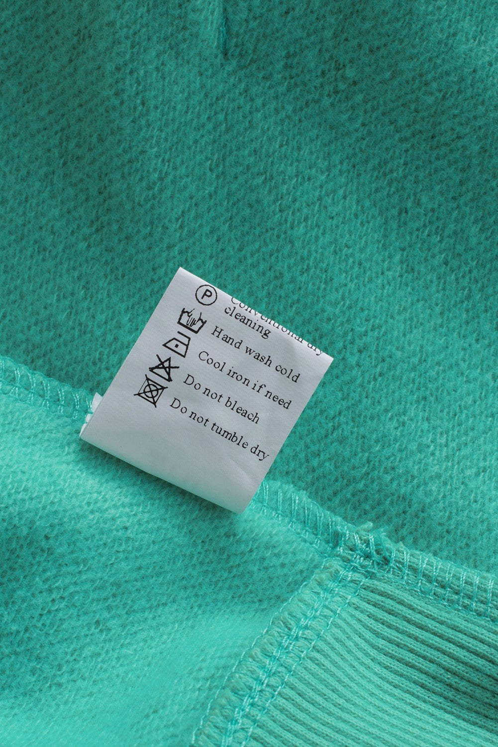 Green Batwing Sleeve Pocketed Henley Hoodie