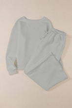 Load image into Gallery viewer, Apricot Ultra Loose Textured 2pcs Slouchy Outfit
