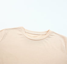 Load image into Gallery viewer, White Solid Color Crew Neck Tee
