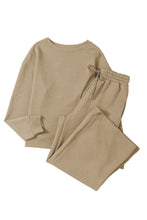 Load image into Gallery viewer, Apricot Ultra Loose Textured 2pcs Slouchy Outfit
