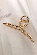 Load image into Gallery viewer, Gold Twist Large Alloy Hair Clip
