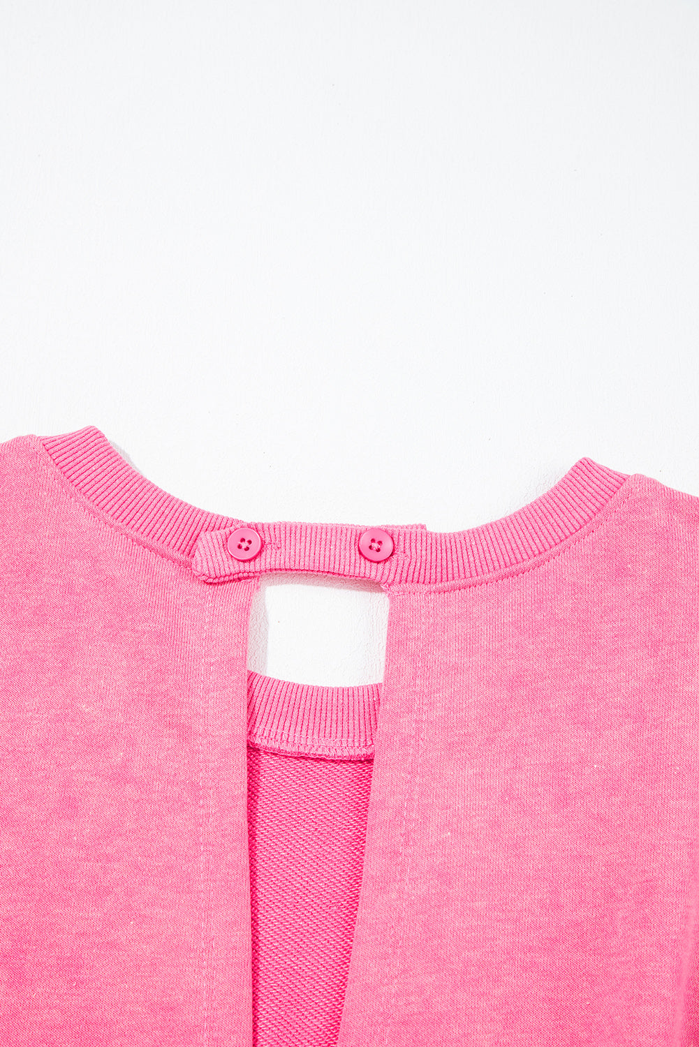 Mist Blue Mineral Wash Drawstring Waist Hollow Out Back Short Sleeve Romper