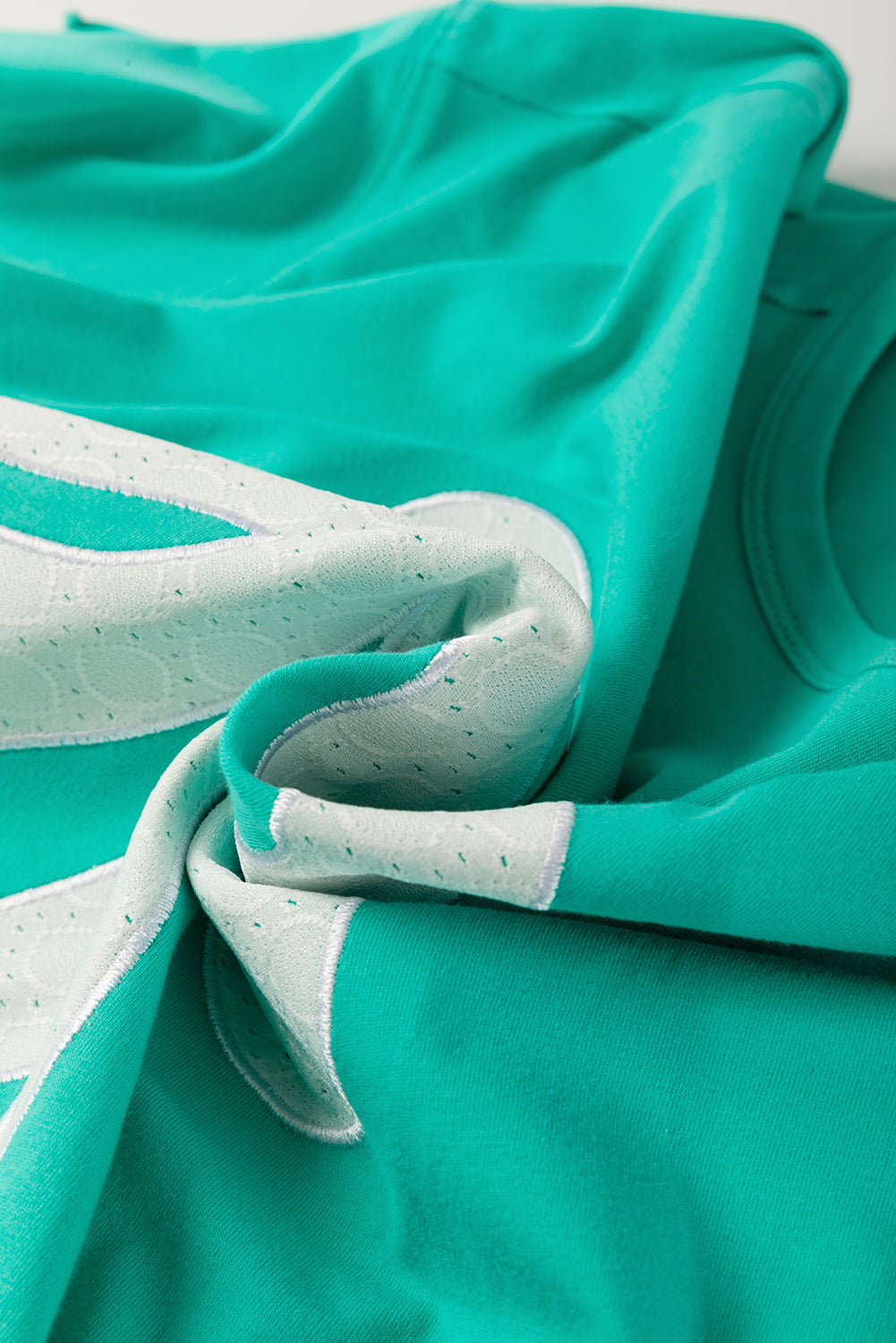 Medium Grey Lace Bow Raw Edge Drop Shoulder Casual T Shirt