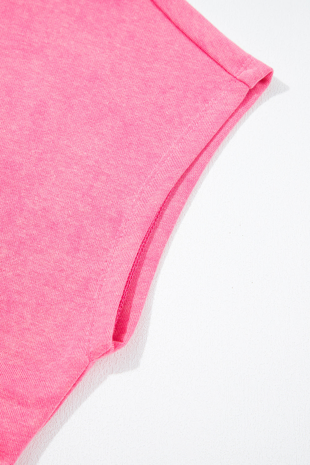 Mist Blue Mineral Wash Drawstring Waist Hollow Out Back Short Sleeve Romper