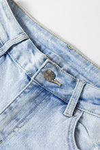 Load image into Gallery viewer, Beau Blue Vintage Light Wash Distressed Flare Jeans
