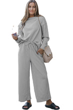 Load image into Gallery viewer, Apricot Ultra Loose Textured 2pcs Slouchy Outfit
