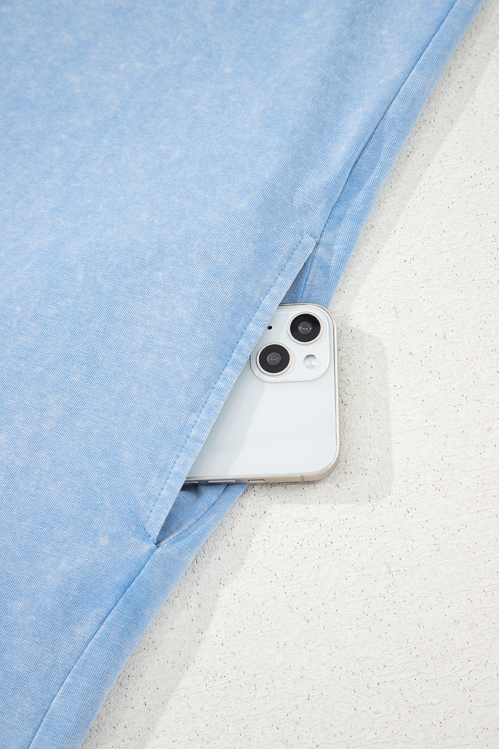 Phalaenopsis Mineral Wash Tank Mini Dress with Pockets