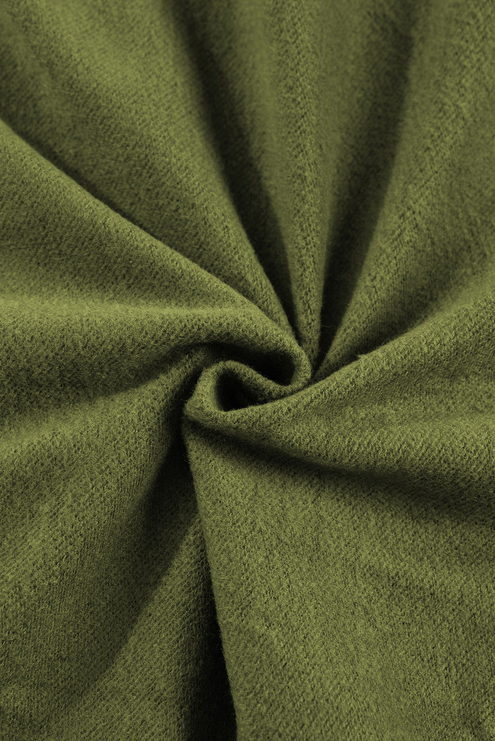 Sea Green Fleece Lined Zip Up Stand Collar Thumbhole Sleeve Sweatshirt