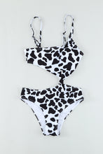 Load image into Gallery viewer, Cow Animal Print One-piece Swimsuit
