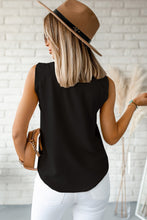 Load image into Gallery viewer, Apricot V Neck Knotted Shoulder Vest
