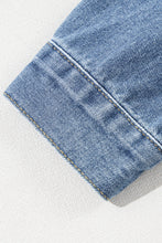 Load image into Gallery viewer, Wild Wind Washed Oversize Pocketed Denim Jacket
