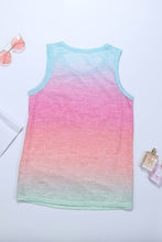 Load image into Gallery viewer, Multicolor Ombre Tank Top
