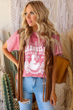 Load image into Gallery viewer, Gray Nashville Music City Graphic Mineral Washed Tee
