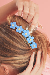 Multicolour Flowers Cute Hair Claw Clip