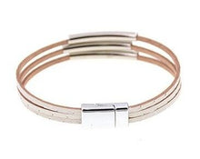 Load image into Gallery viewer, Leather bracelets Copper Pipe charm Boho fashion Jewelry
