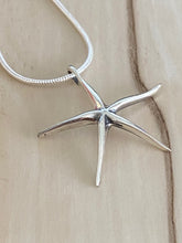 Load image into Gallery viewer, Starfish Pendant 925 Sterling Silver Jewelry. Free Silver Plated Chain. Free Shipping!
